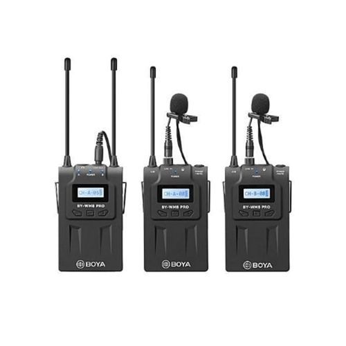 By-wm8 Pro K2 Dual-channel 48ch Uhf Wireless Microphone System