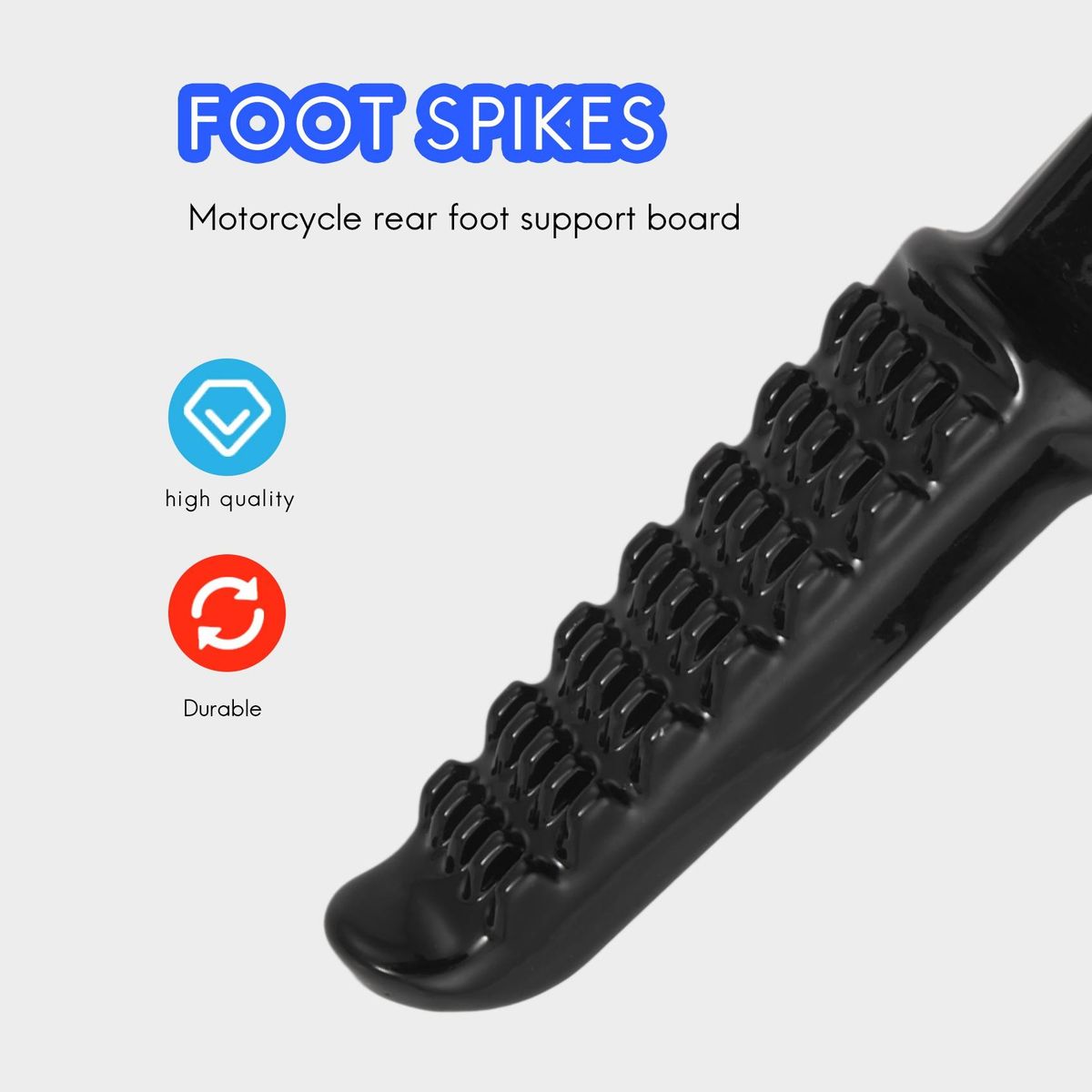 for Ninja 250 Z750 Z800 Z1000 ER6F ER6N -6R 636 -9R -10R Motorcycle Back Pedal Foot Nail