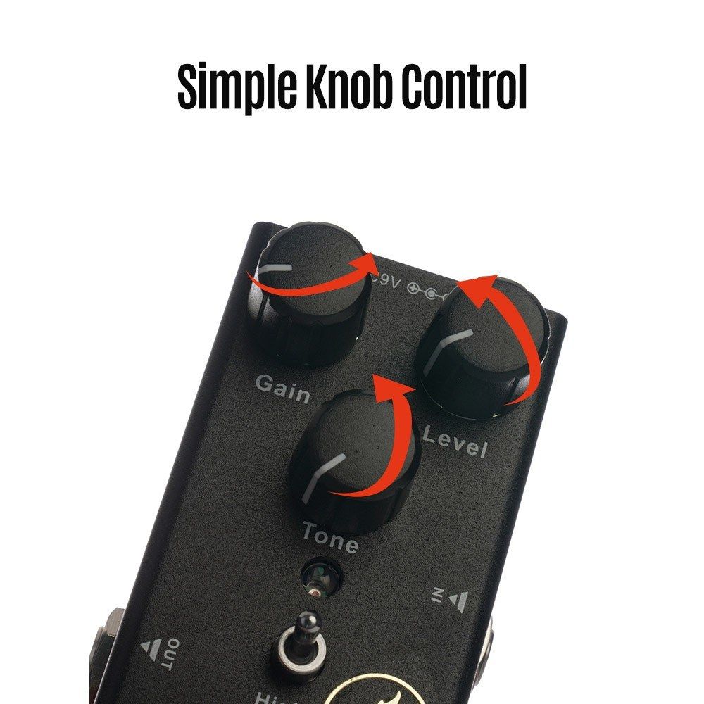 Ultimate Drive Effect Pedal For Electric Guitars With True