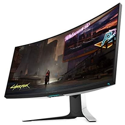 Alienware Aw3420dw Curved 34" Wqhd 3440 X 1440 120hz Monitor Lunar Light