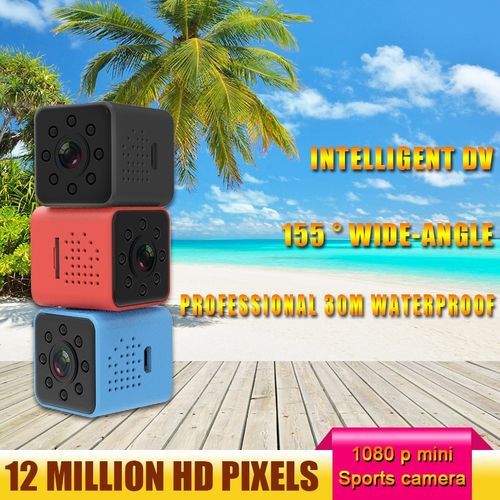 Upgrad Version SQ23 HD WIFI Small Mini Camera Cam 1080P Video Sensor Night Vision Camcorder Micro Cameras DVR Motion SQ13 SQ11( Add 8G TF Card)(SQ23 Standard Red)