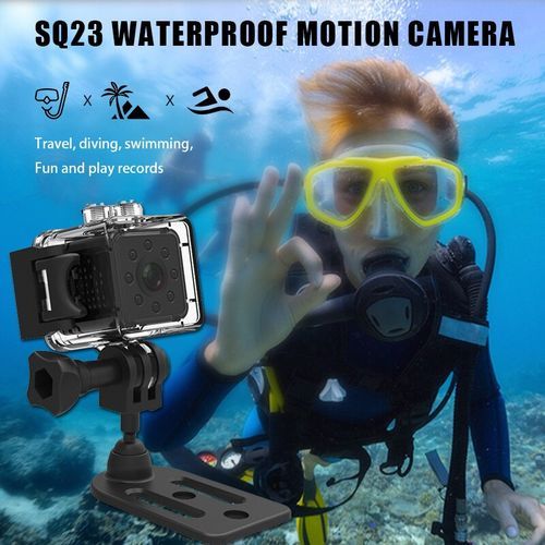 Upgrad Version SQ23 HD WIFI Small Mini Camera Cam 1080P Video Sensor Night Vision Camcorder Micro Cameras DVR Motion SQ13 SQ11( Add 8G TF Card)(SQ23 Standard Red)