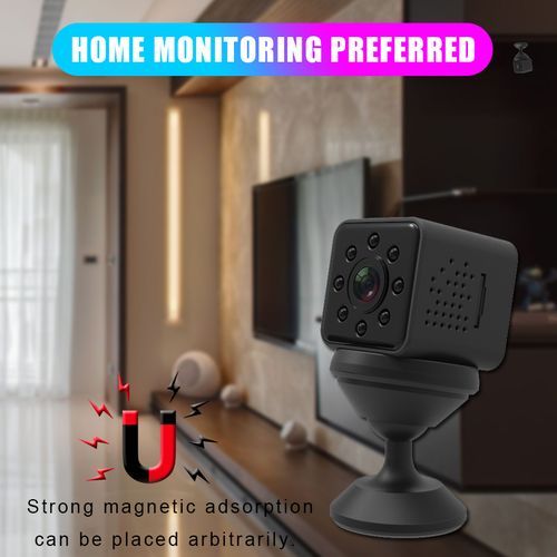 Upgrad Version SQ23 HD WIFI Small Mini Camera Cam 1080P Video Sensor Night Vision Camcorder Micro Cameras DVR Motion SQ13 SQ11( Add 8G TF Card)(SQ23 Standard Red)