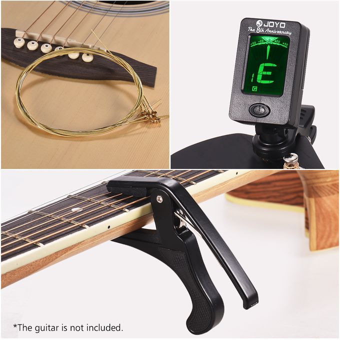 Guitar Tool Kit Including Digital Guitar Tuner Guitar Capo