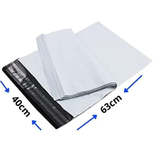 Courier Bags With Invoice Pocket - Large- A2 -40x63cm -50 Pieces