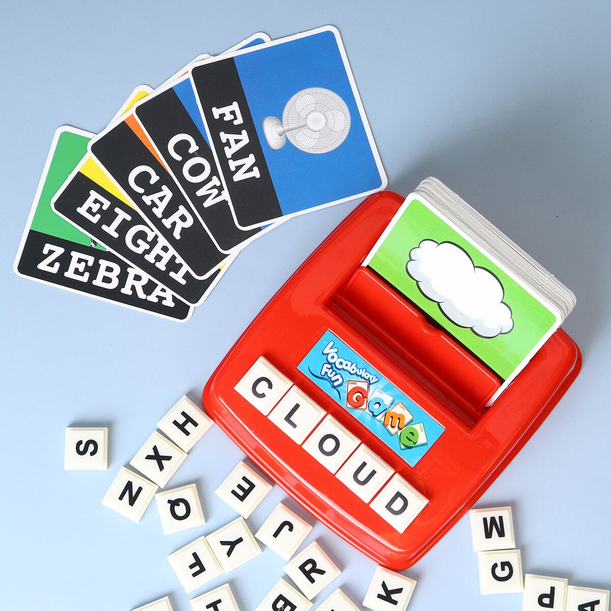 Kids Alphabet Word Literacy Fun Spelling Vocabulary Game English ABC Children Learning Educational Gift Toy Children Home Learning