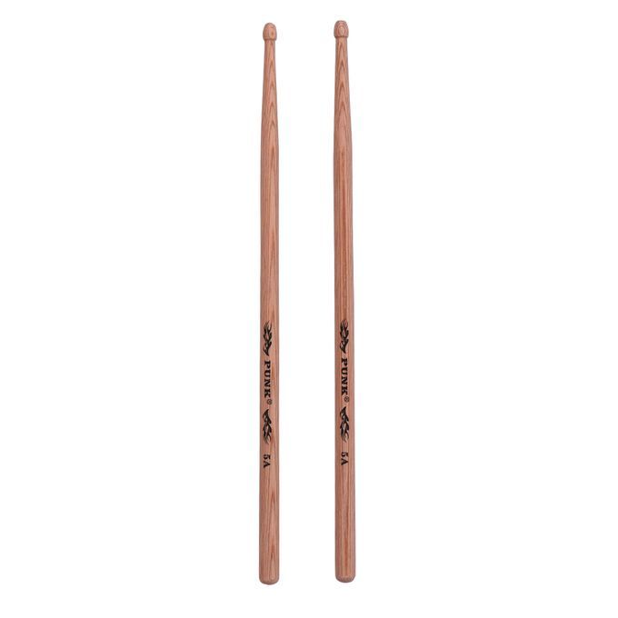 One Pair Of 5A Wooden Drumsticks Drum Sticks Hickory Wood-5A