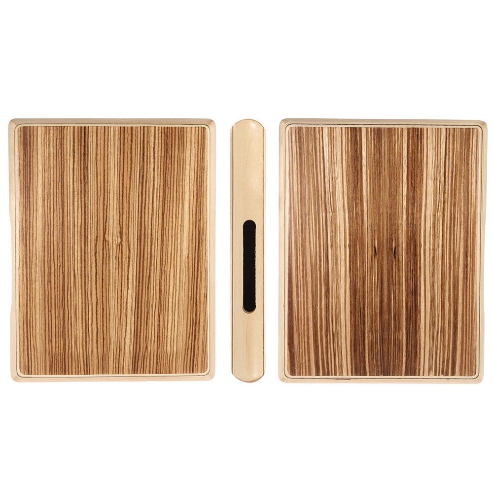 Ammoon Compact Travel Cajon Flat Hand Drum Persussion