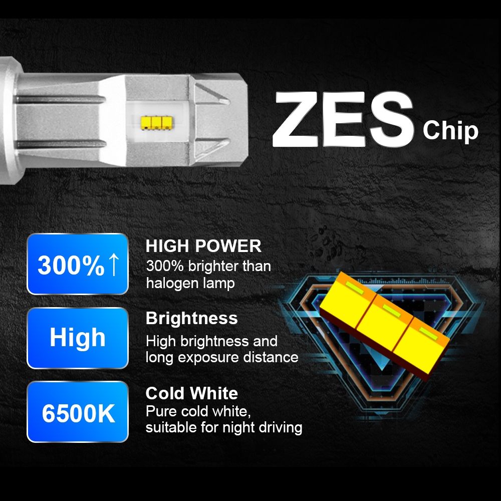2 PCS M3 9005 / HB3 / H10 IP68 Car LED Headlight Lamps