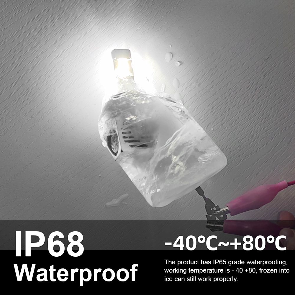 2 PCS M3 9005 / HB3 / H10 IP68 Car LED Headlight Lamps