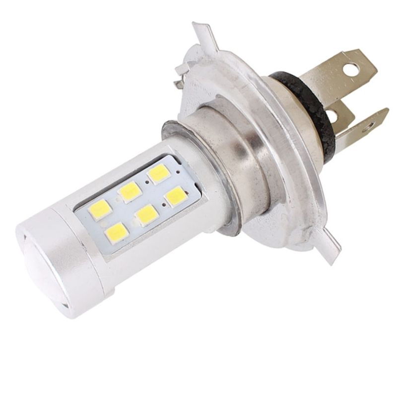 H4 4.2W 630LM White Light 21 LED 2835 SMD Car Headlamp Bulb