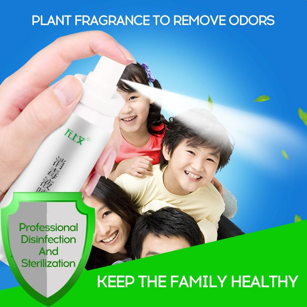 100ml Portable No-Wash Spray Domestic Skin And Cloth Herbal Formula Spray