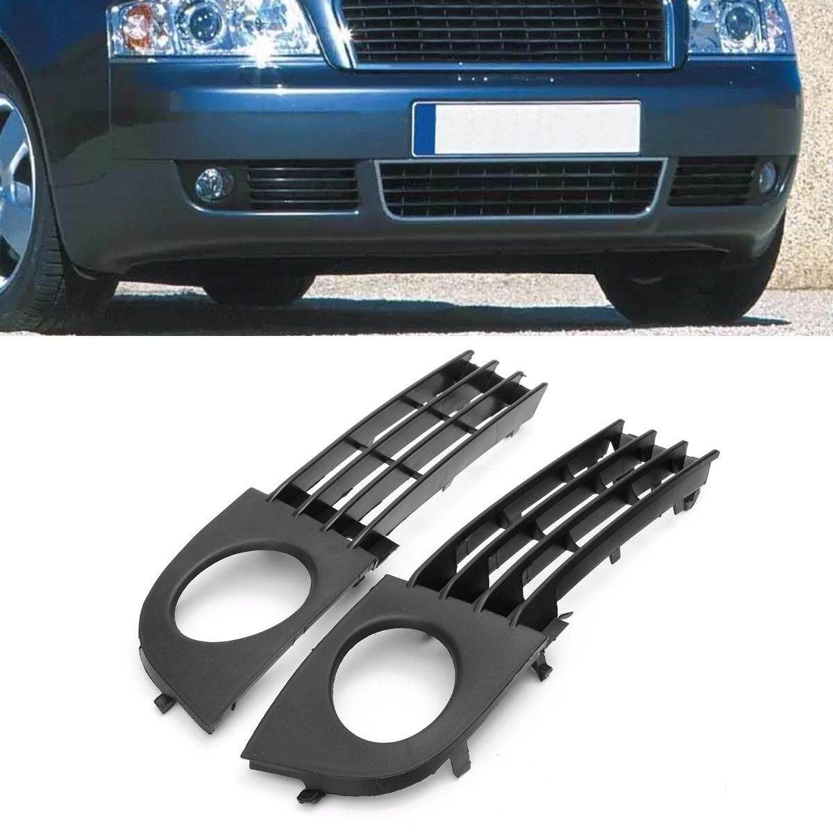 Front Bumper Lower Fog Light Lamp Surround Grilles Grills Left & Right For Audi A6 For Avant QuaC5 2002-2005 4B0 807 681 AA 01C