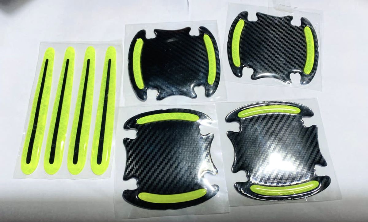 4pcs Door Handle Reflective Sticker