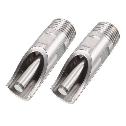 10 Pcs Stainless Steel Automatic Pig Nipple Water Drinker Feeder