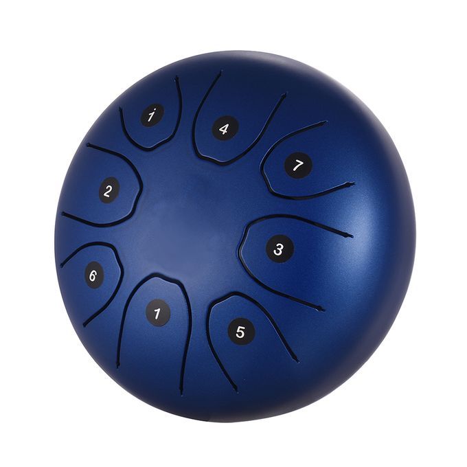5.5 Inch Mini 8-Tone Steel Tongue Drum C Key Percussion