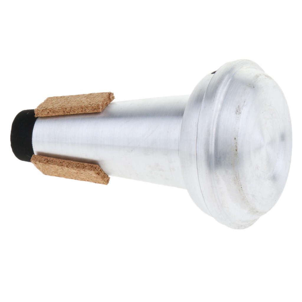 Aluminium Brass Instrument Trumpet Practice Mute Silencer For