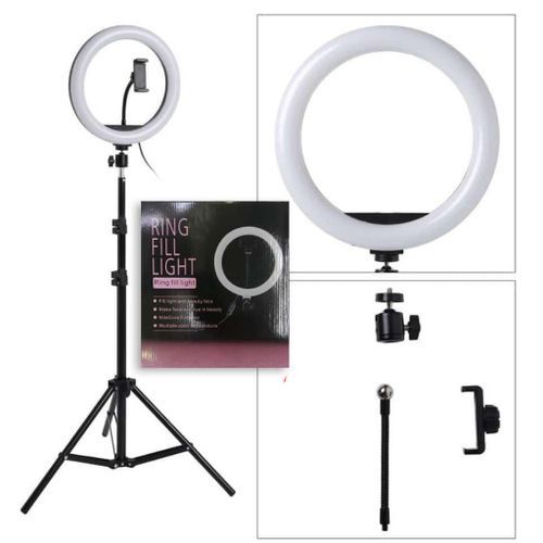 10inches 26cm Fill Light Bracket LED Ring Light Tripod