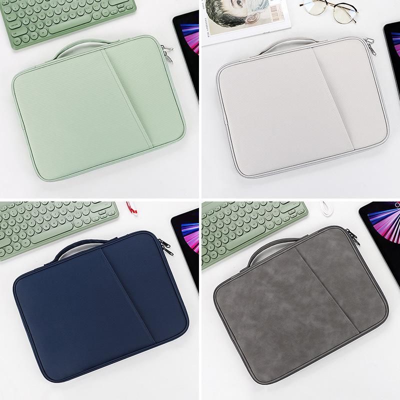 ipad tablet computer bag protective case 12.9 inch 10.8 storage bag portable liner bag Noble blue 12.9-13 inch universal