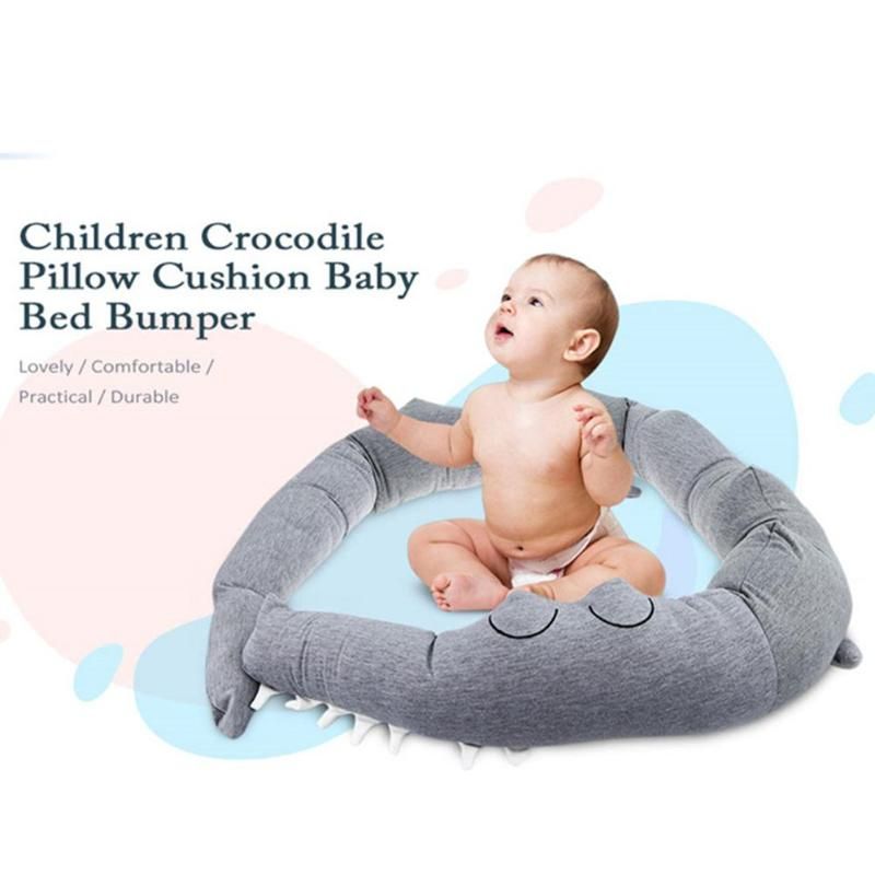 205cm Newborn Baby Bed Crib Fence Bumper Toys Protection