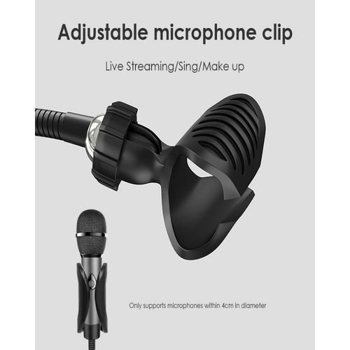 3 In 1 Selfie Ring Light With Flexible Mobile Phone Holder