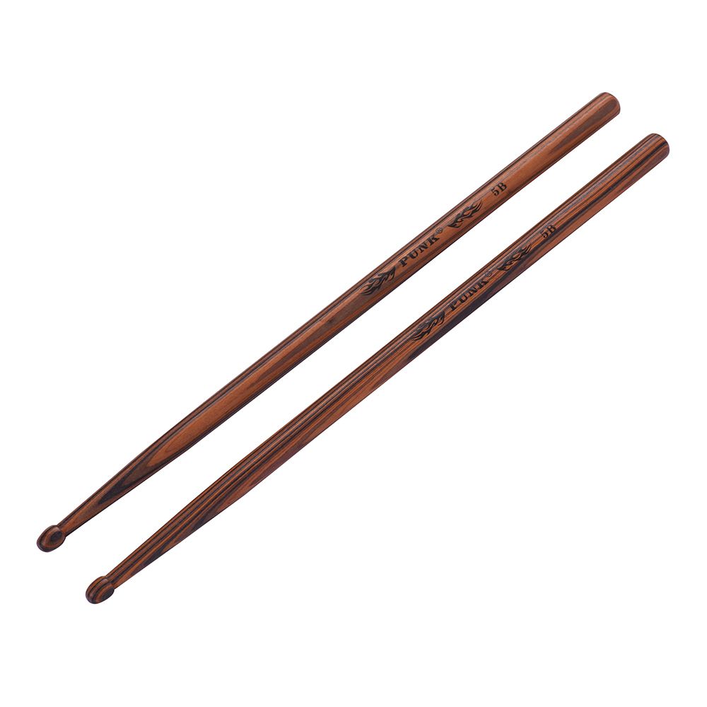 One Pair Of 5B Wooden Drumsticks Drum Sticks Maple Wood
