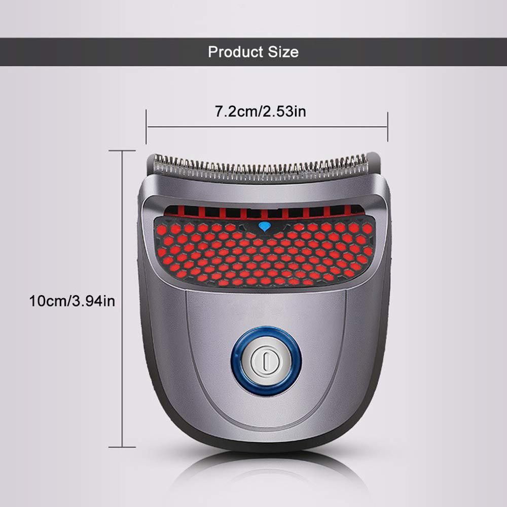 Portable Hair Clipper Electric Cordless Mini Hair Trimmer Professional Beard   Trimmer Shaving