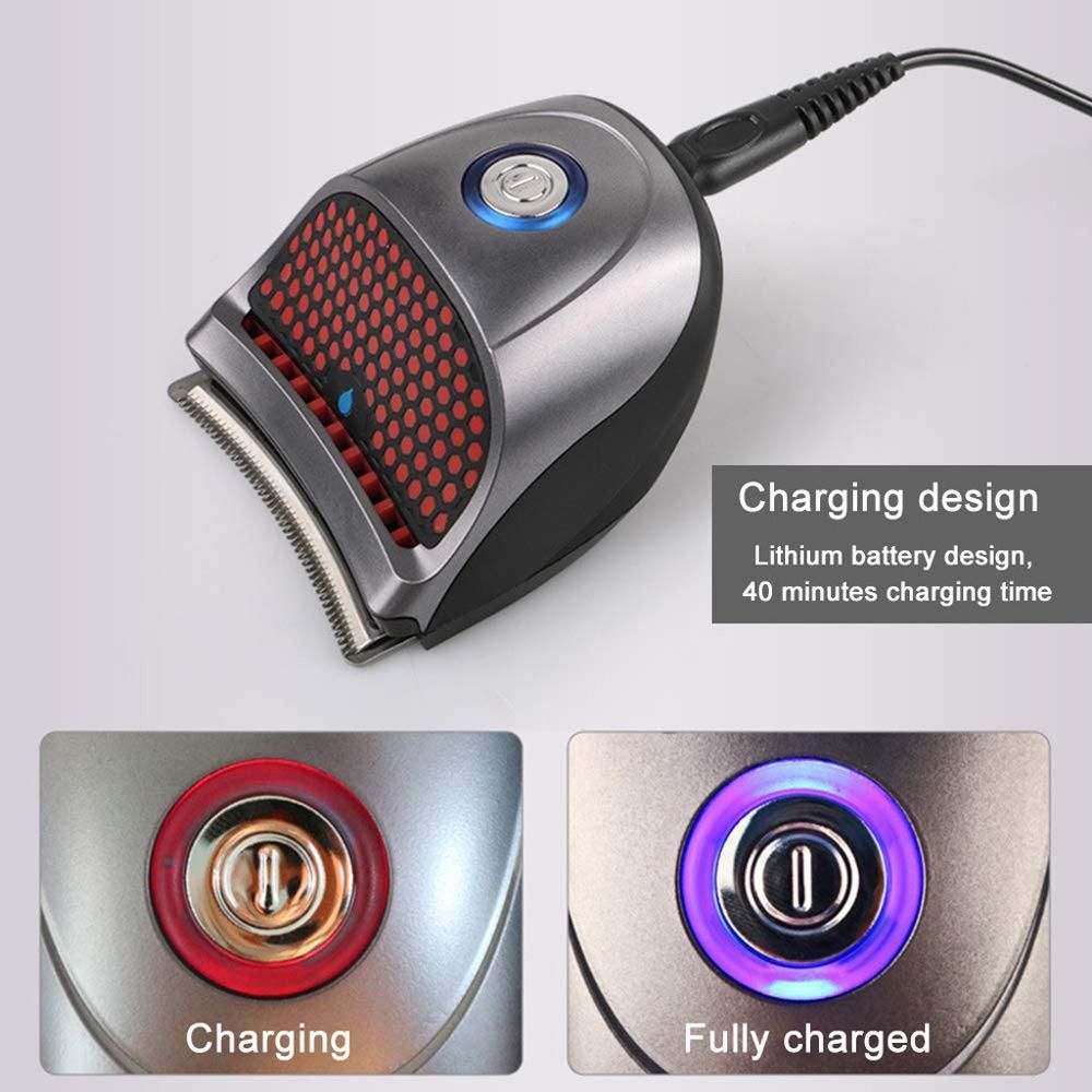 Portable Hair Clipper Electric Cordless Mini Hair Trimmer Professional Beard   Trimmer Shaving