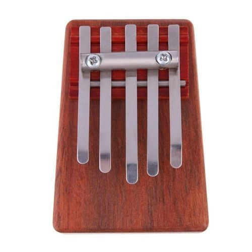 Rosewood 5 Key Kalimba Mbira Sanza Finger Thumb Music Piano
