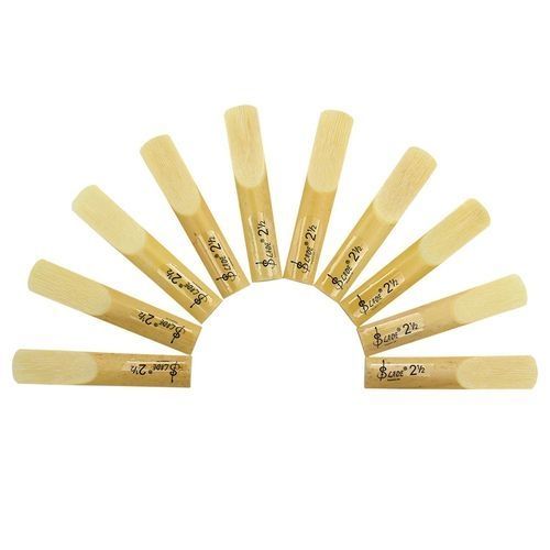 10X Sax BB Strength 2.5 Reeds 2-1/2 Bamboo For Tenor Sax