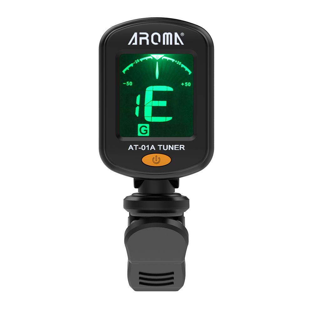AT-01A Rotatable Clip-on Tuner LCD Display
