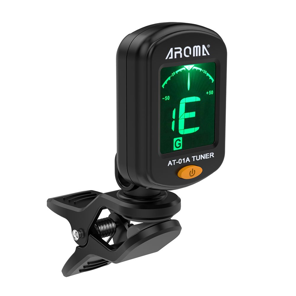 AT-01A Rotatable Clip-on Tuner LCD Display