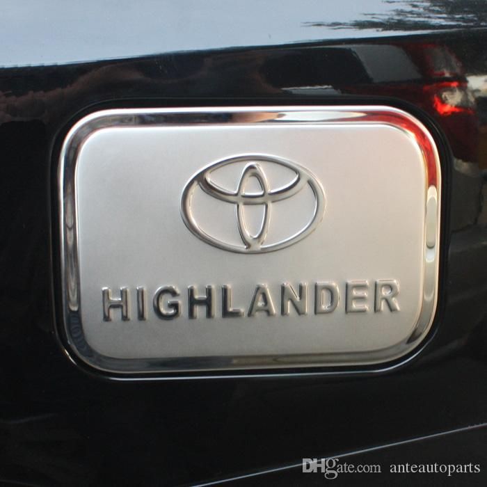 2005 Toyota Highlander Stainless Steel Fuel Tank Cover