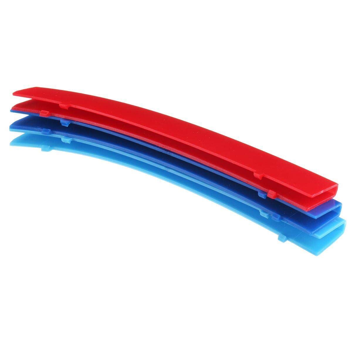 3Pcs Tricolor Plastic Front Center Grille Cover Trim For BMW 5 Series E39 99-04