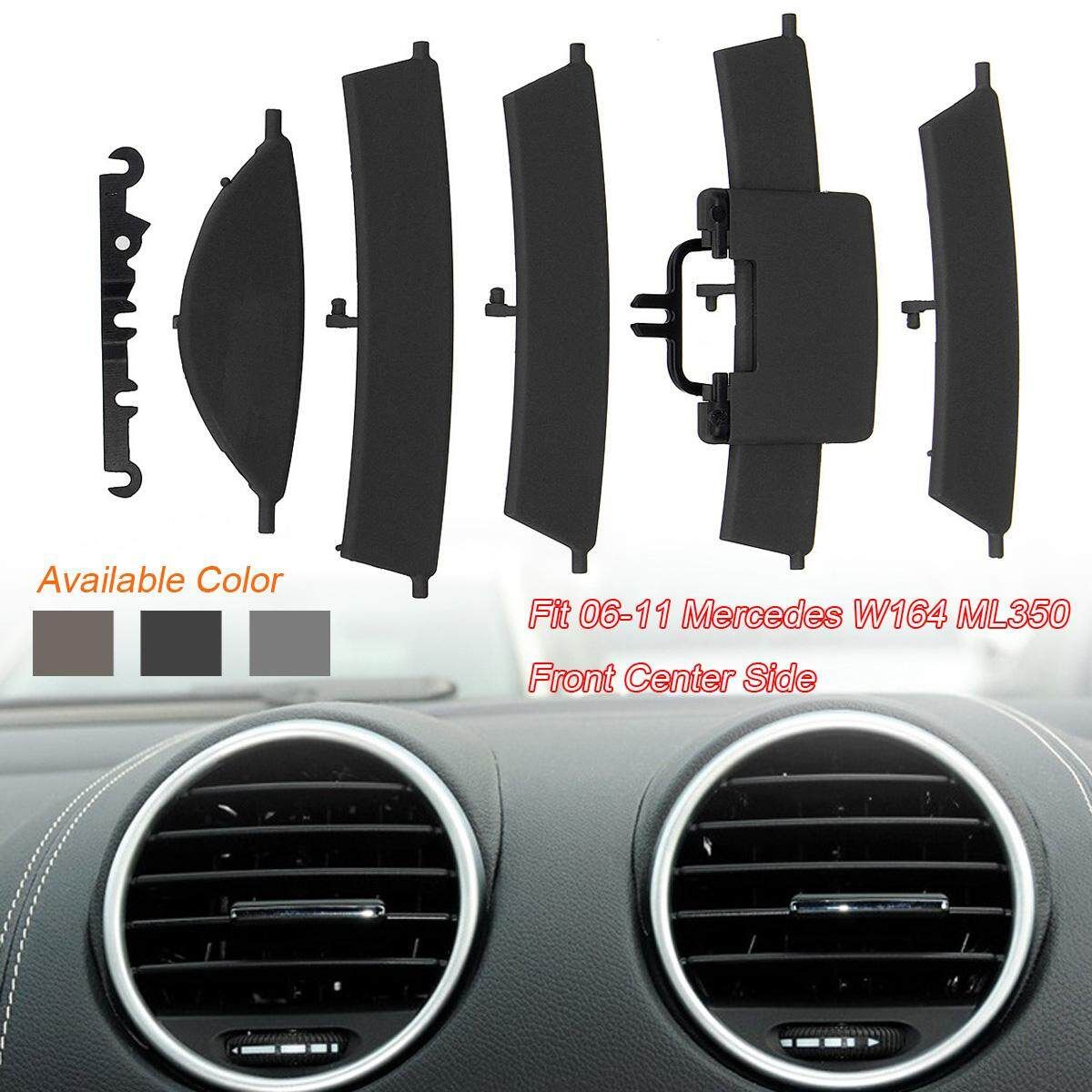 Front Dash AC A/ Heater Air Vent Grill Tab Repair For Mer Cedes W164 ML350 06-11 Black Black