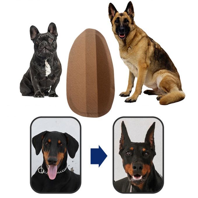 2 Pcs Pet Dog Ear Stand Up Sticker French  German  Dog Ear Lifter
