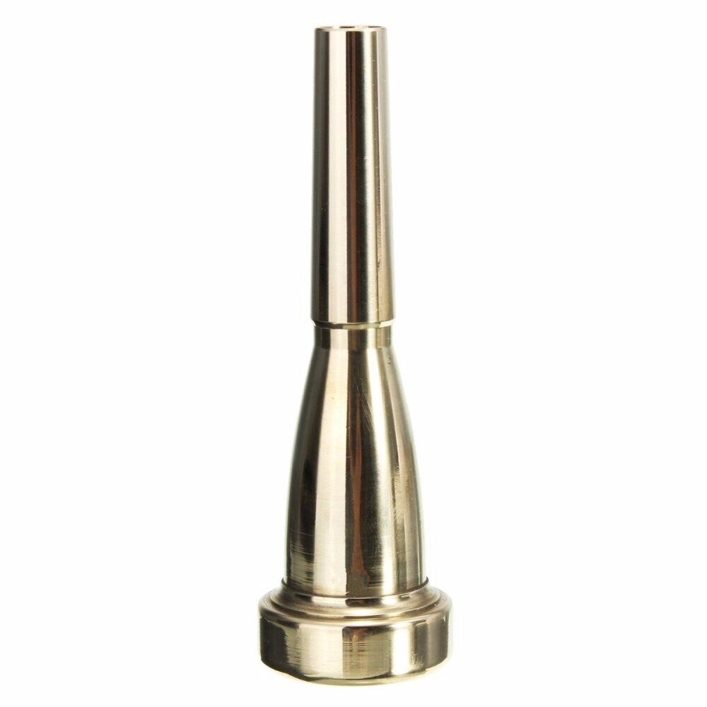 1PC Gold Copper Bullet-Shape Mouthpiece Tone Trumpet 7C Size For Yamaha Bach