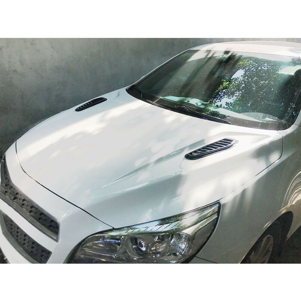 2Pcs Car Simulation Shark Air Vent Universal Glossy Black