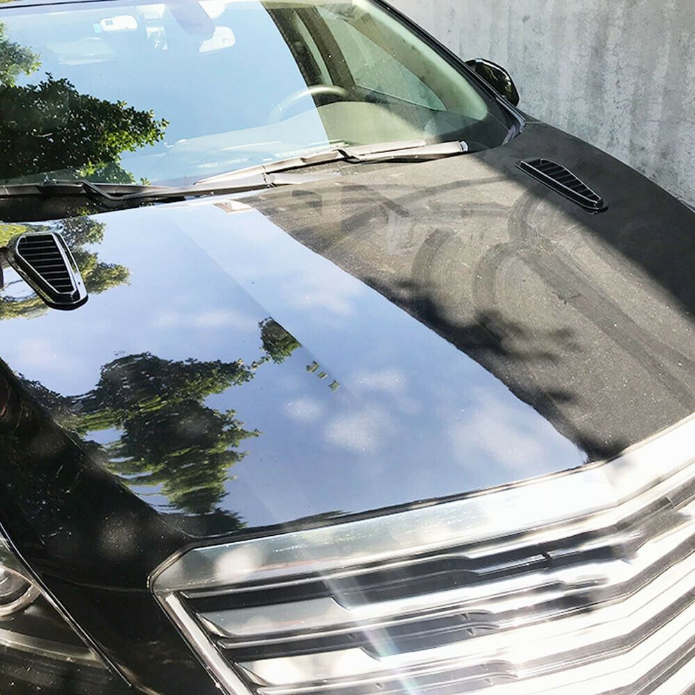 2Pcs Car Simulation Shark Air Vent Universal Glossy Black