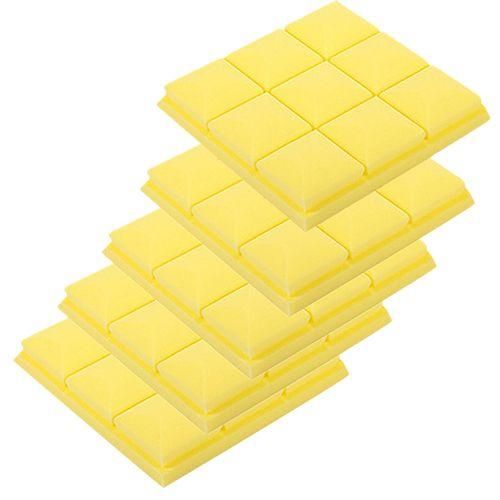 5Pcs Acoustic Wedge Studio Soundproof Foam Treatment Panel