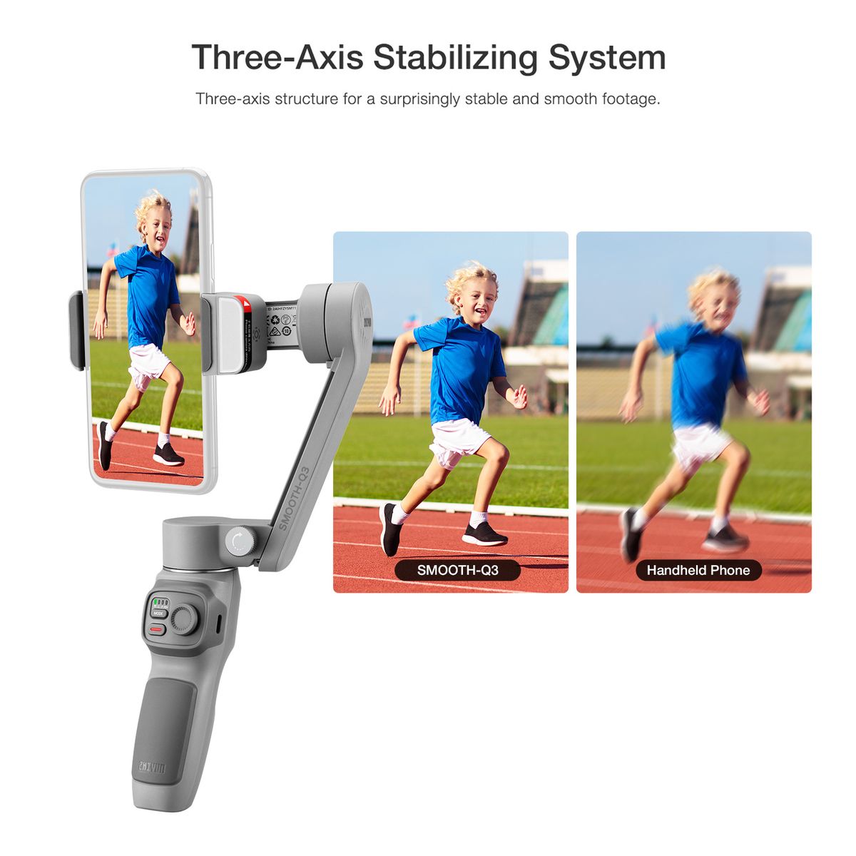 SMOOTH-Q3 Handheld 3-Axis Smartphone Gimbal Stabilizer