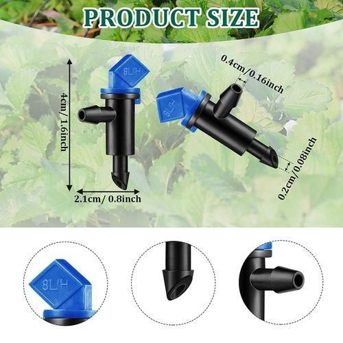 60 Pieces Irrigation Drip Emitter Garden Flag