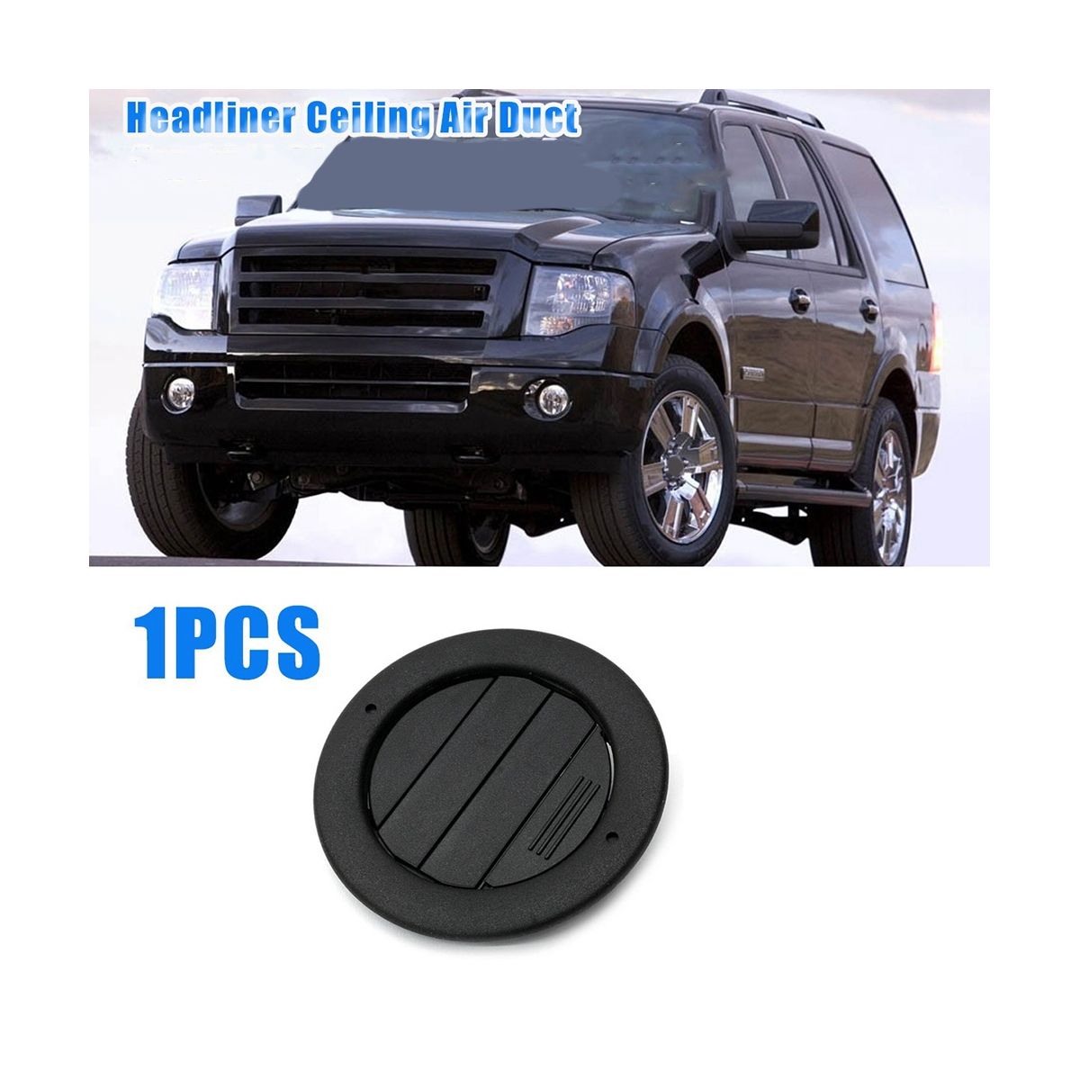 Roof Headliner Heat Outlet Exhaust Grille Air Conditioner