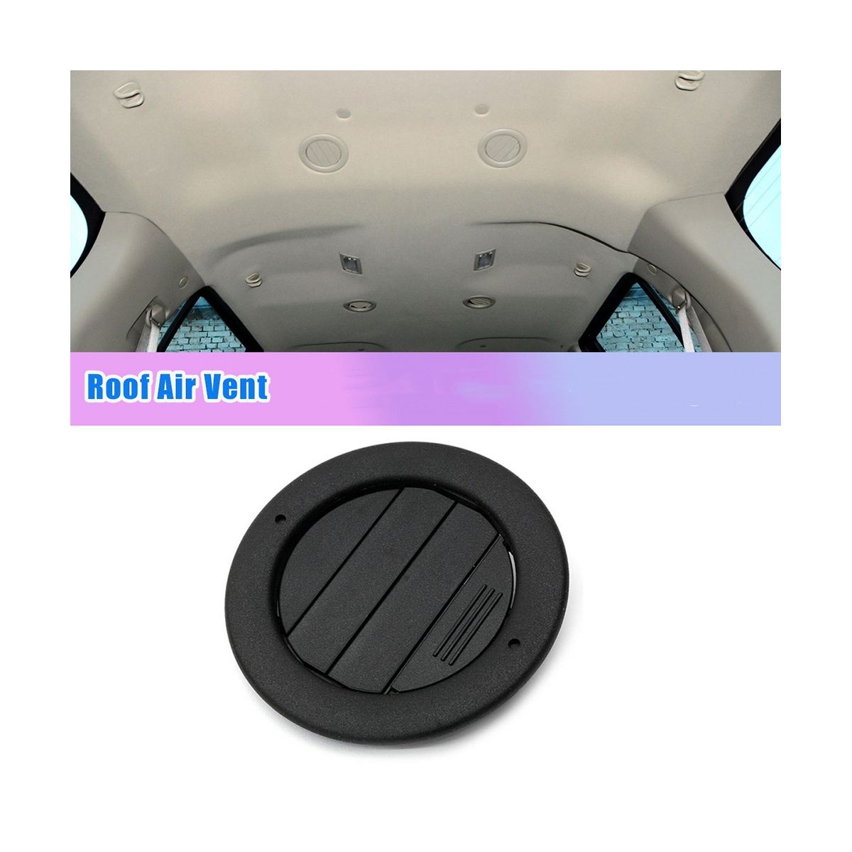 Roof Headliner Heat Outlet Exhaust Grille Air Conditioner