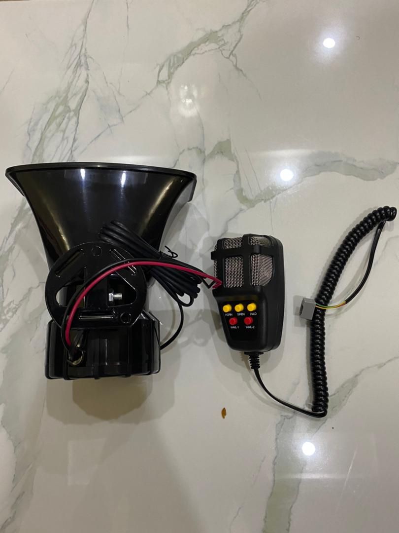 Auto Car Motor Cycle Vehicle Warning Alarm Horn Police Fireman