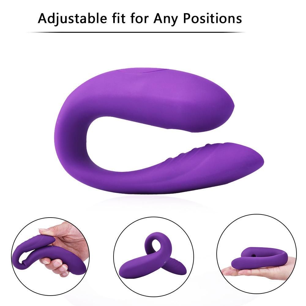 10-frequency vibration wearable remote control masturbation device for women with magnetic suction clitoris sucking G-spot vibrator vibrating egg adult products purple