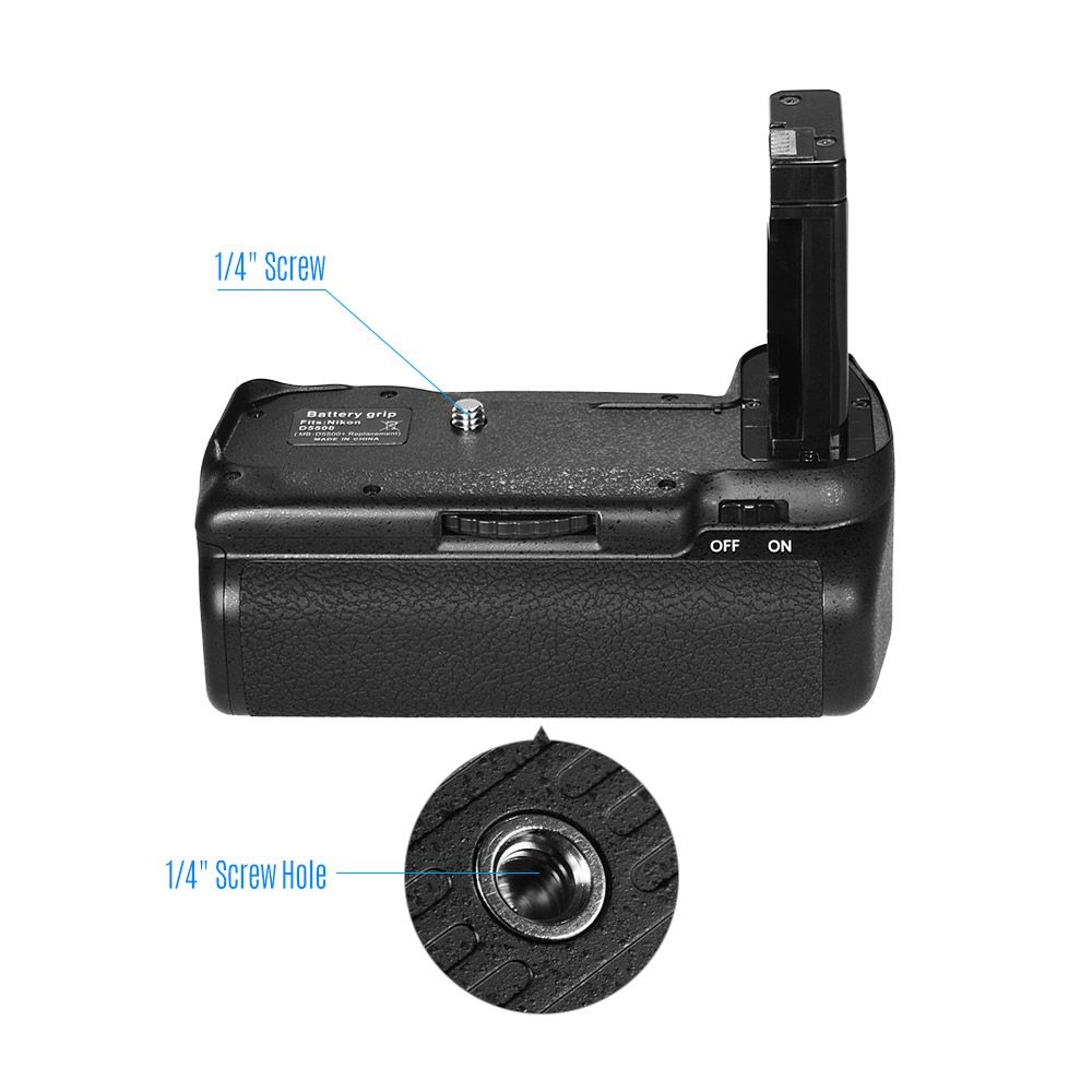 Vertical Battery Grip Holder For Nikon D5500 D5600 DSLR