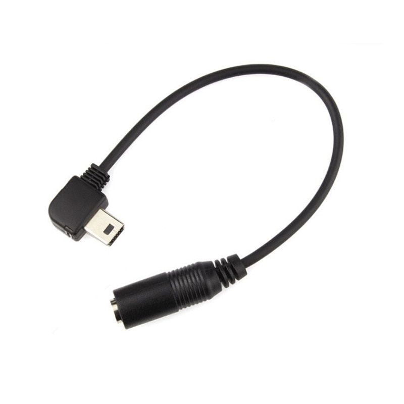 3.5mm Active Clip Microphone With Mini USB Audio Adapter Mic Cable For Gopro Hero 3 3+ 4 Action Camera Accessories Kit-