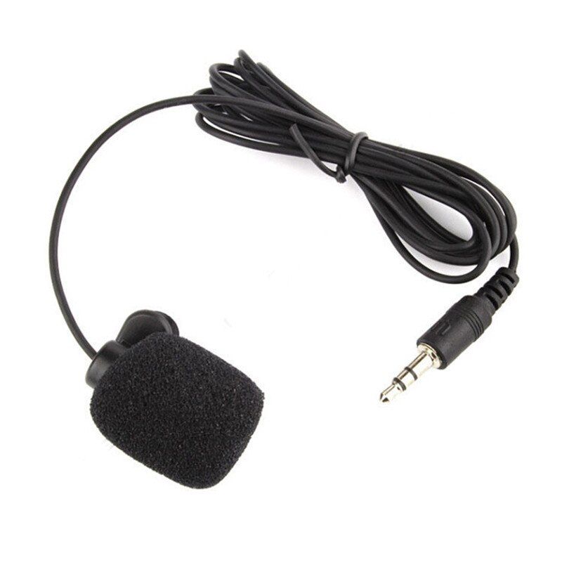 3.5mm Active Clip Microphone With Mini USB Audio Adapter Mic Cable For Gopro Hero 3 3+ 4 Action Camera Accessories Kit-