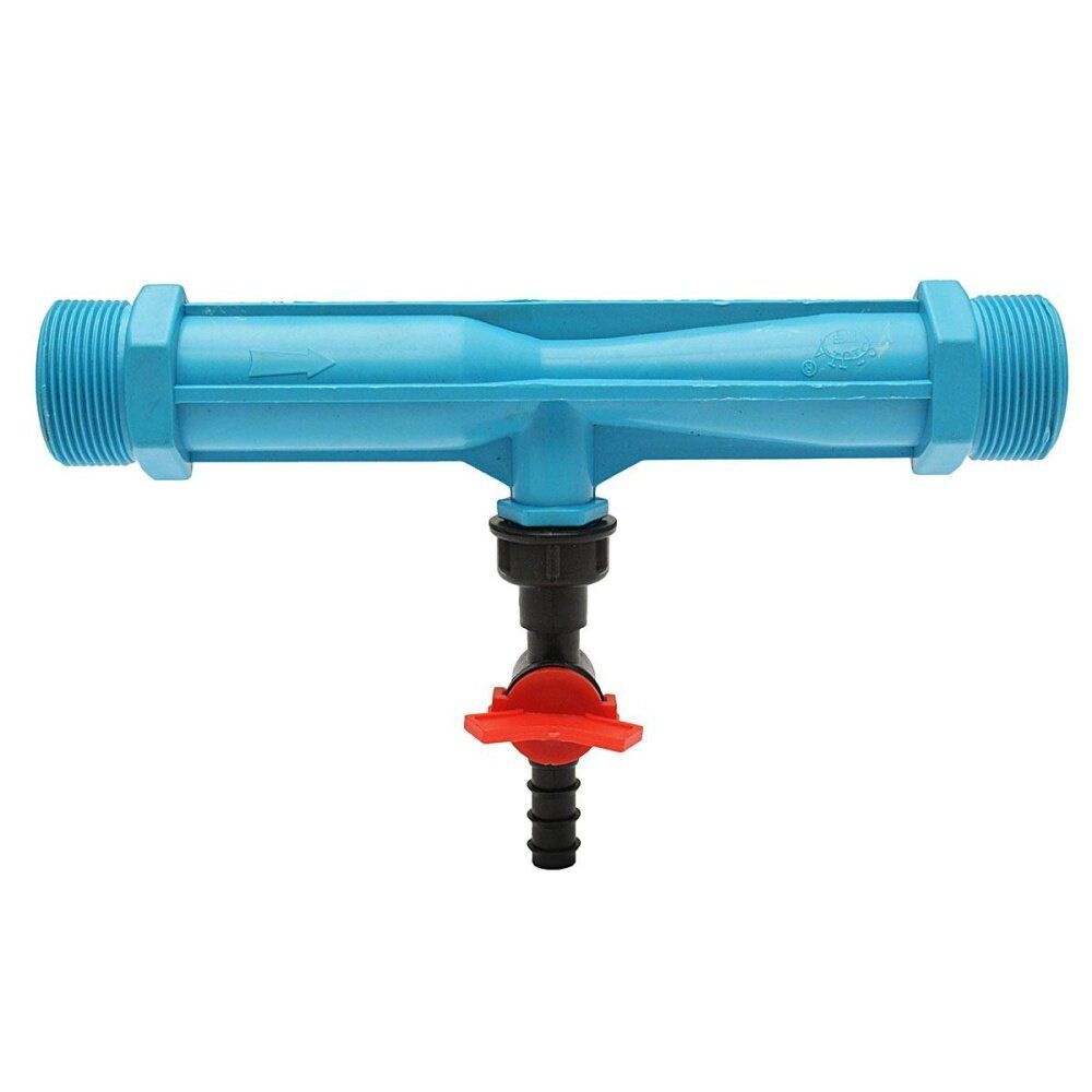 2'' PVC Irrigation Fertilizer Injectors Device Garden Flowers Farming Water Tube